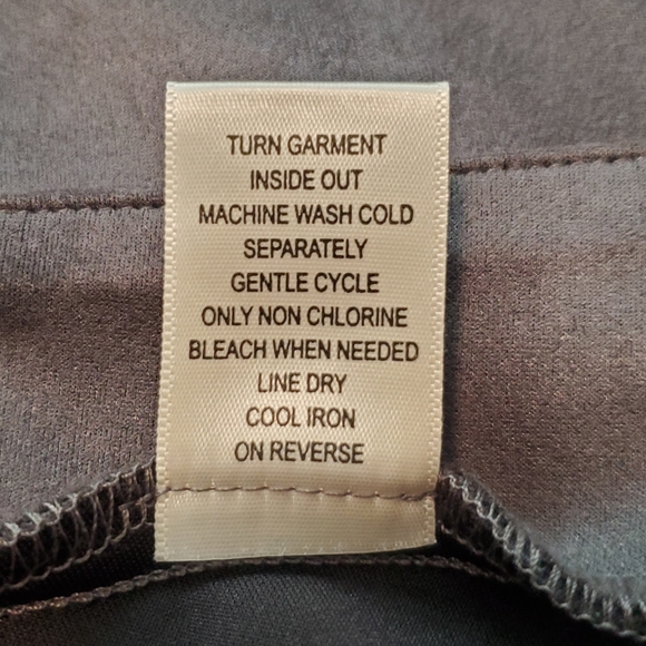 Gray Straight Leg Pull On Pants - Picture 4 of 8